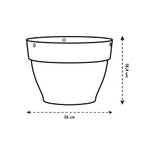 vibia campana hangschaal 26cm honinggeel